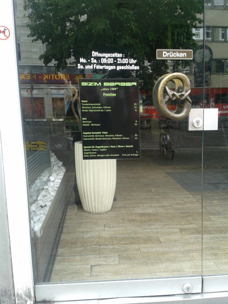 Bizim Berber Hamburg Öffnungszeiten