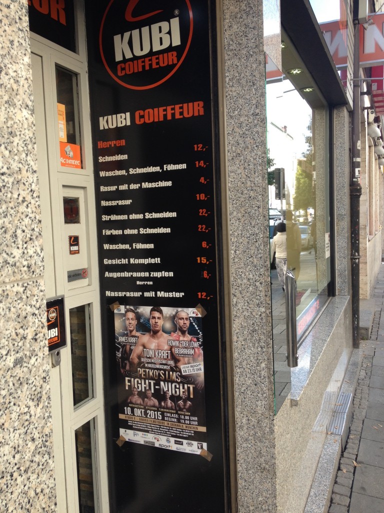 Kubi Coiffeur München Preisliste