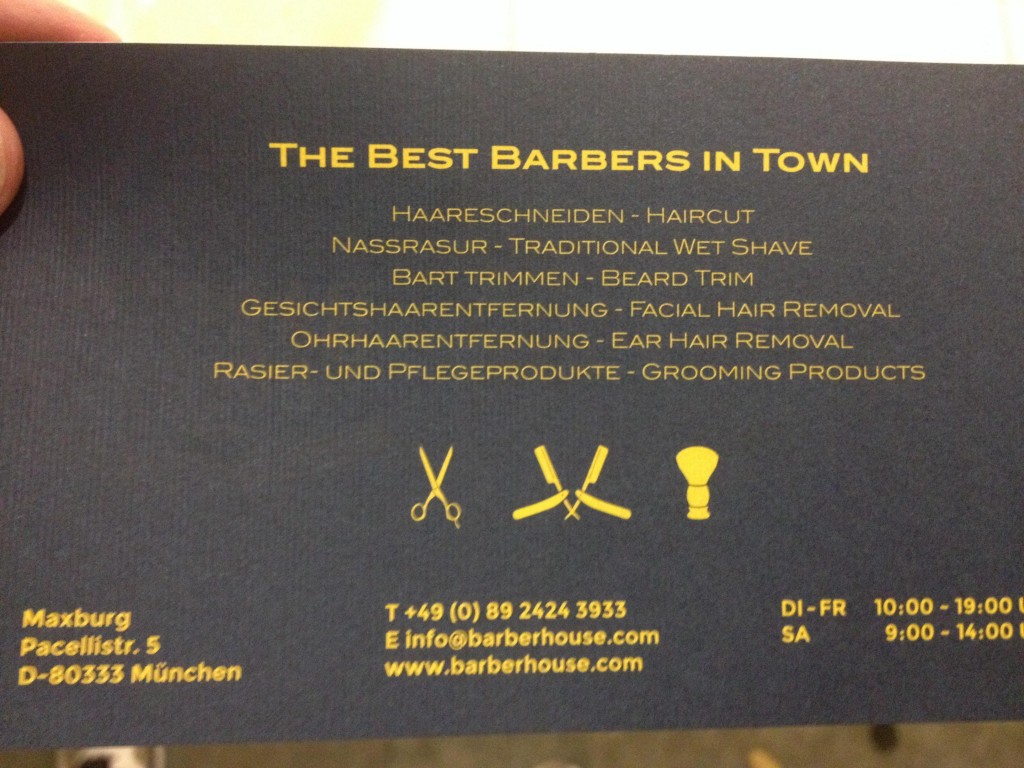 Barber House München