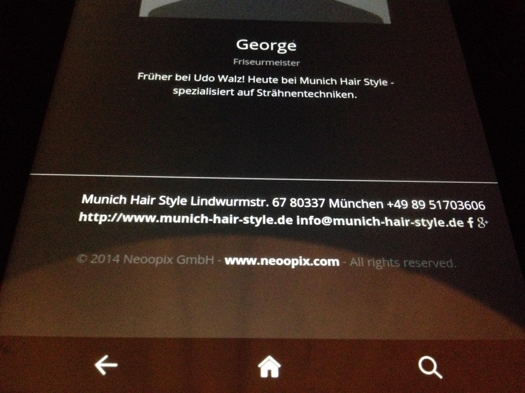 Munich Hair Style