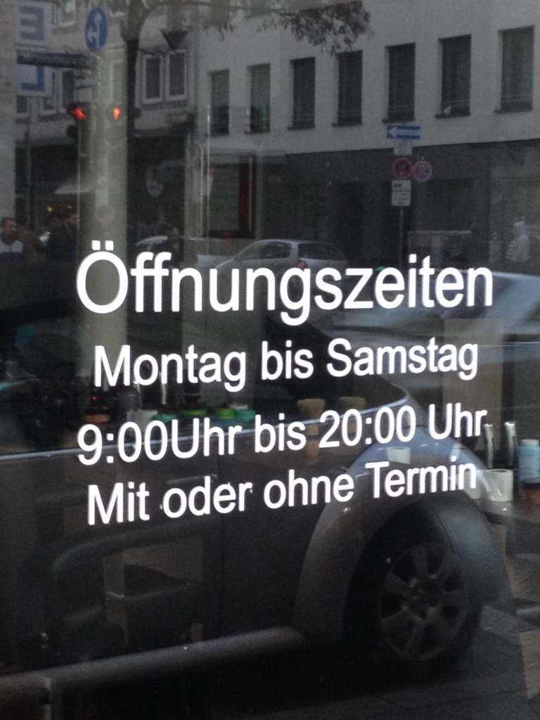 Hairstyling Paradiso Öffnungszeiten