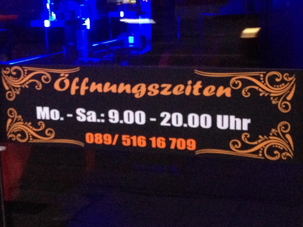 Schwarzes Gold Öffnungszeiten