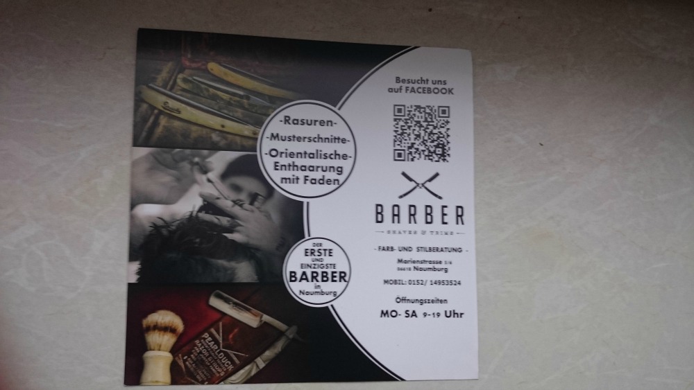 Barbershop Rokar Naumburg Saale Öffnungszeiten