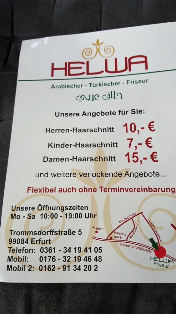 Helga Arabischer Türkischer Frisur Preisliste