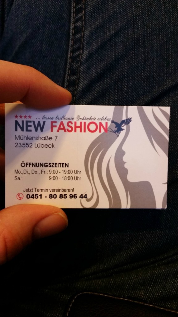 New Fashion Ibrahim Hakim Öffnungszeiten